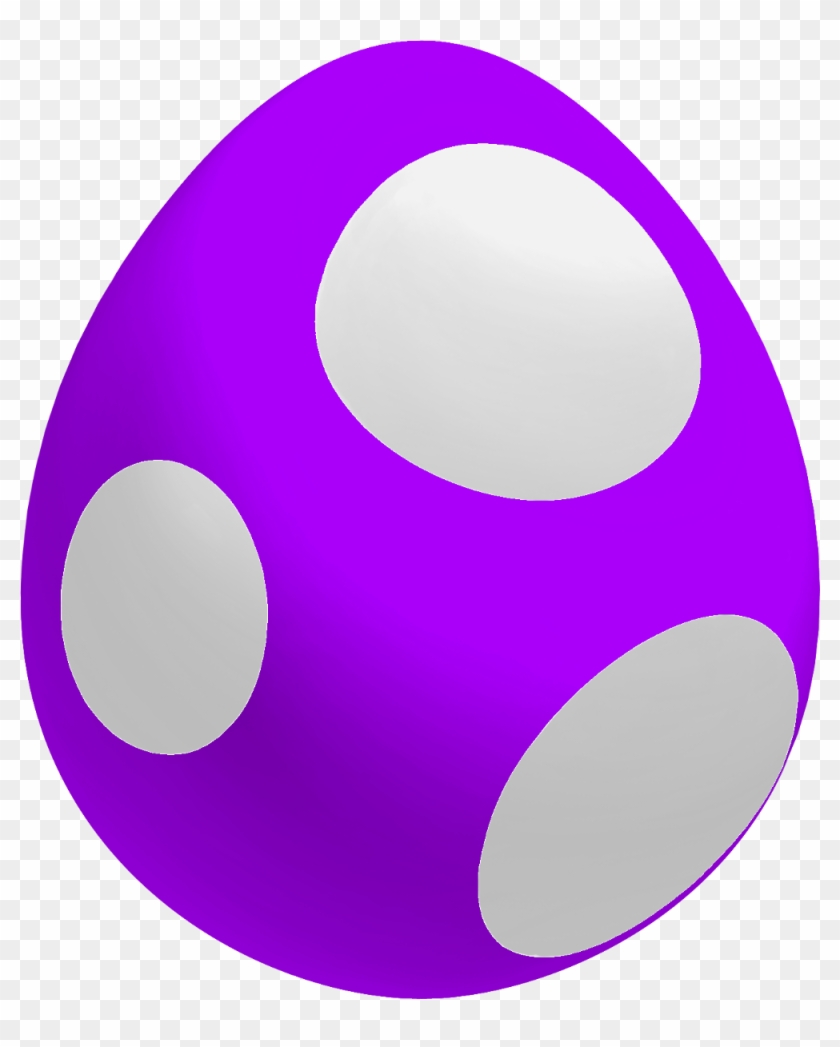 Where Can I Find Any Blue And Red Baby Yoshi Eggs - New Super Mario Bros Yoshi  Egg, HD Png Download - vhv