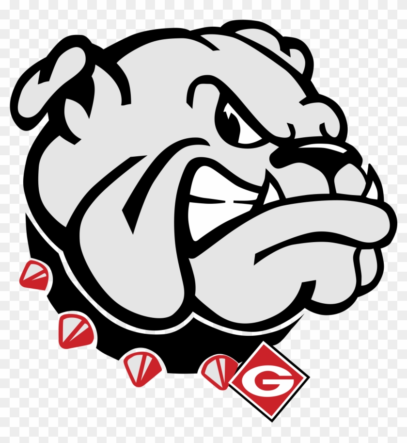 Georgia Bulldogs Logo Png Transparent Svg Vector Freebie - Liberty Christian Academy Bulldog #997780