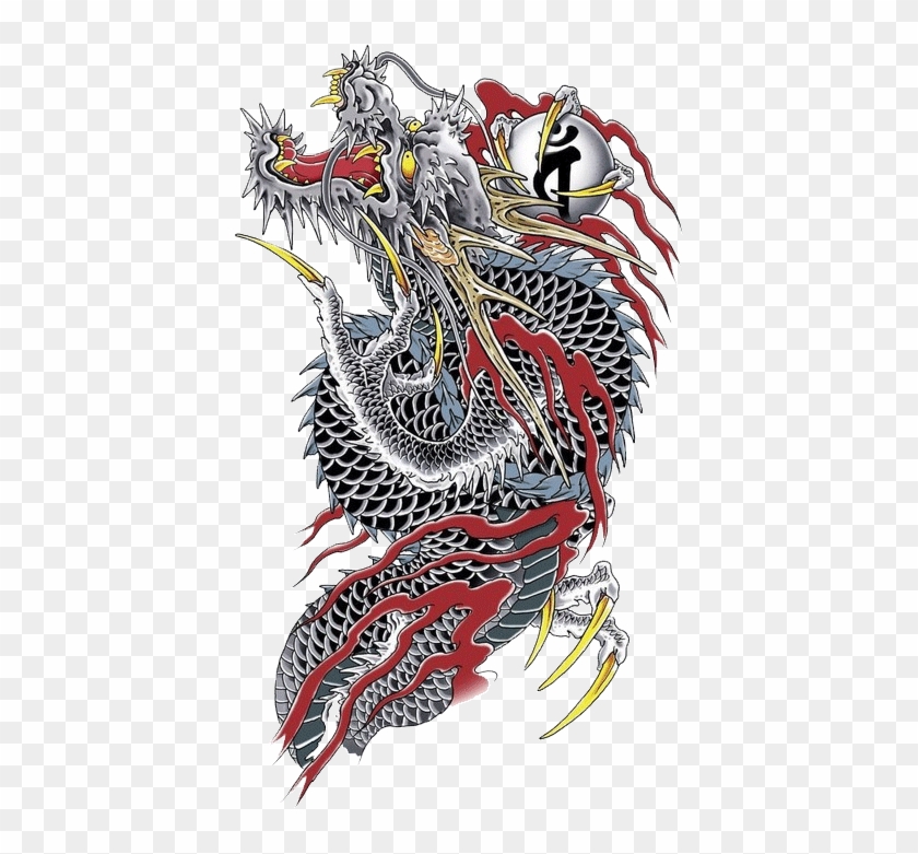 Kiryu Kazuma Ouryu Design - Best Japanese Dragon Tattoo #997858