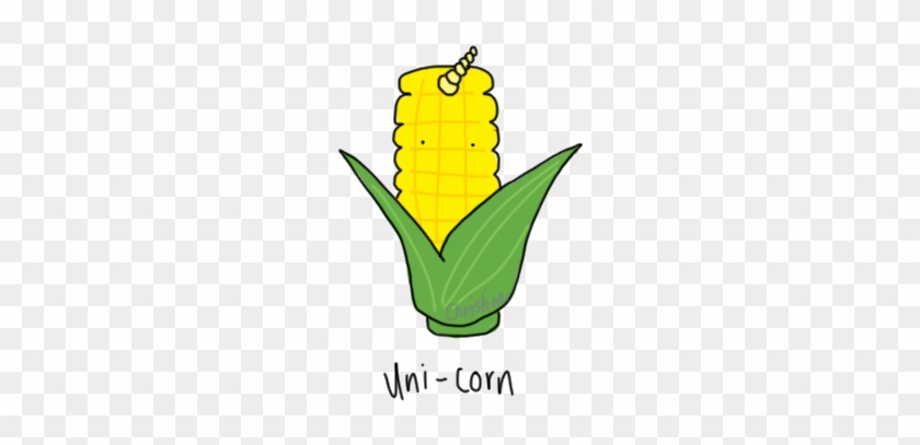 Transparent Unicorn Tumblr - Corn With A Unicorn Horn #997901