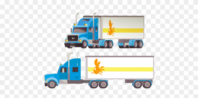 Zoom-inable Version Of Truck Because Ugh I'm Bad At - Trailer Truck #997912