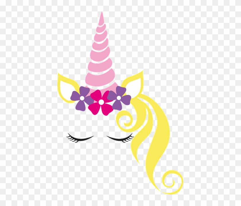 Free Photo Unicorn Crown Flower Crown Unicorn Magic - Chifre Unicornio Png #997927