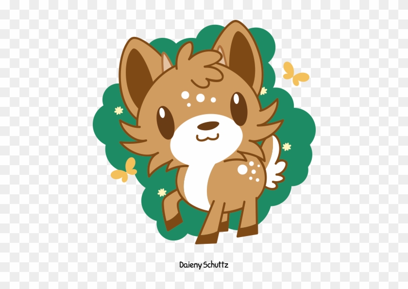 Cute Deer By Daieny - Cute Anime Deer #997956