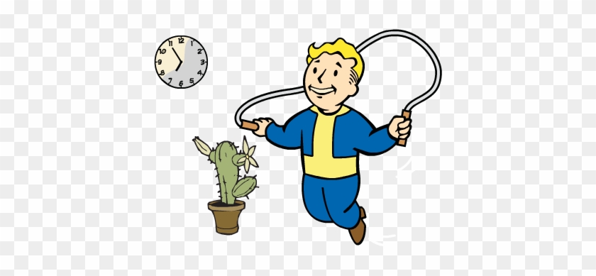 Vault Boy Charisma The Fallout Wiki New Vegas And More - Fallout - Free  Transparent PNG Clipart Images Download