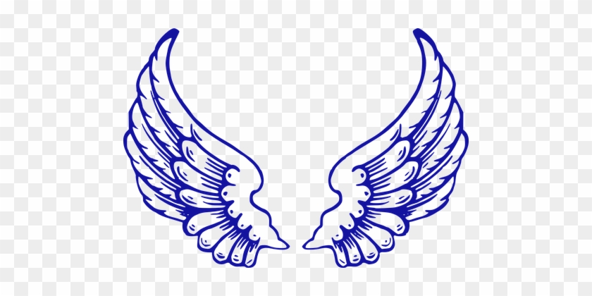 Wings Angel Country Safe Blue Holy Power A - Blue Angel Wings Logo #998029