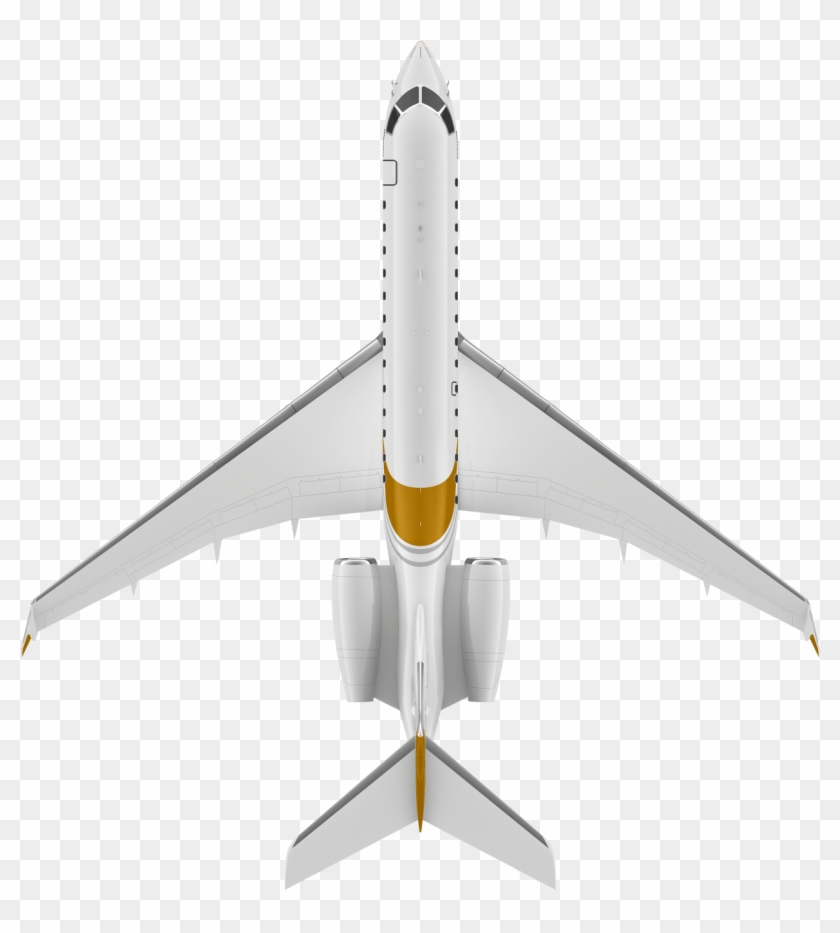 Global 6000 Top View - Private Jet Top View #998061