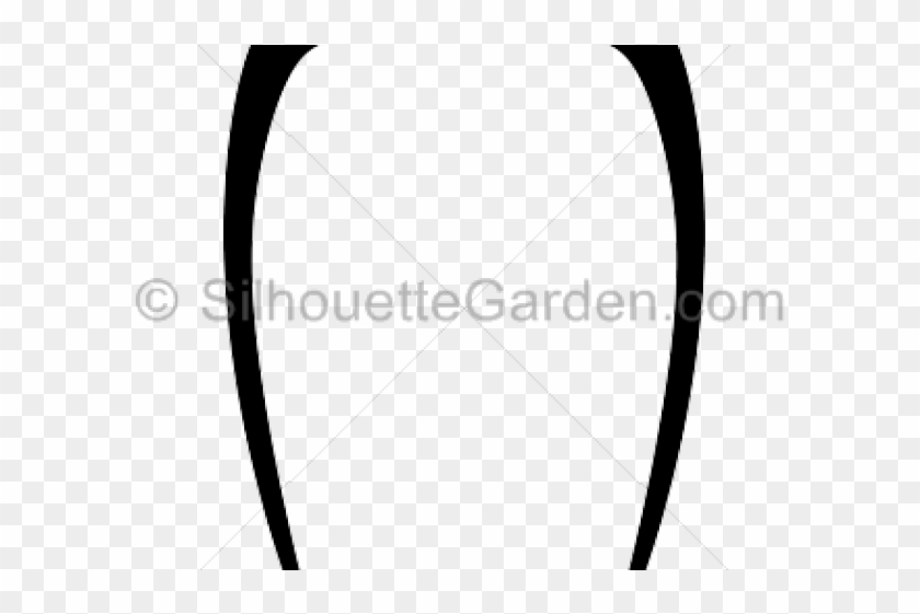 Moustache Clipart Fu Manchu - Circle #998112