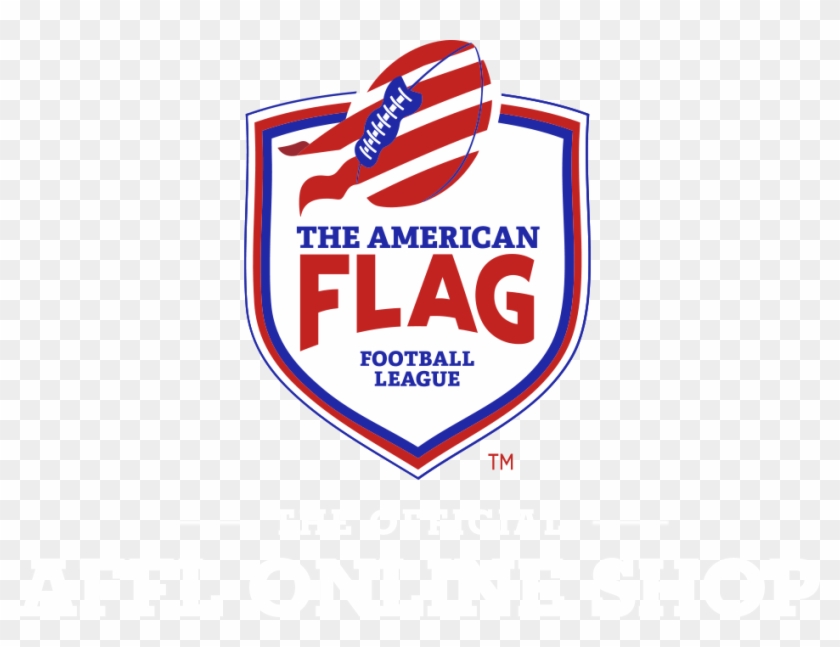 American Flag Football Flag Football Championship Logo - Emblem #998352