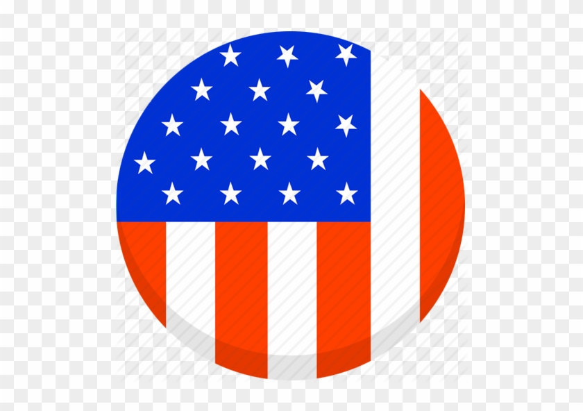 North American Flag Icons - Usa National Flag Icon #998383