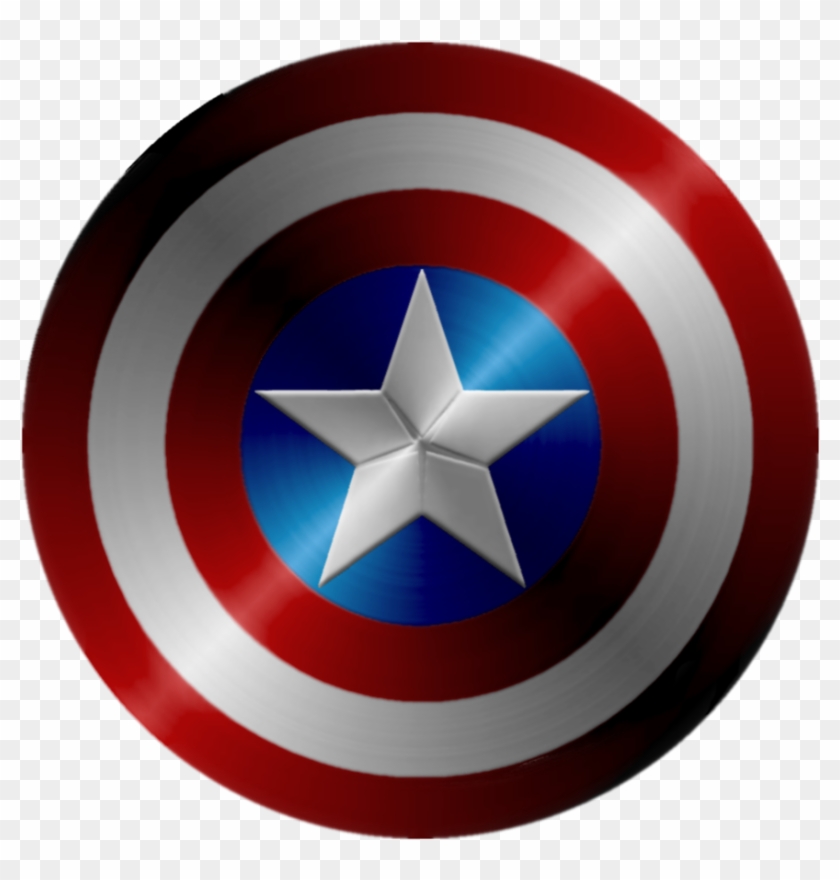 Captain America Shield Redo By Kalel7 - Captain America Shield Icon #998385