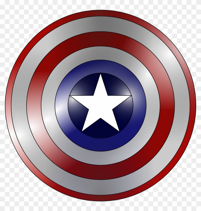 Afficher L'image D'origine - Captain America Shield Pdf #998389