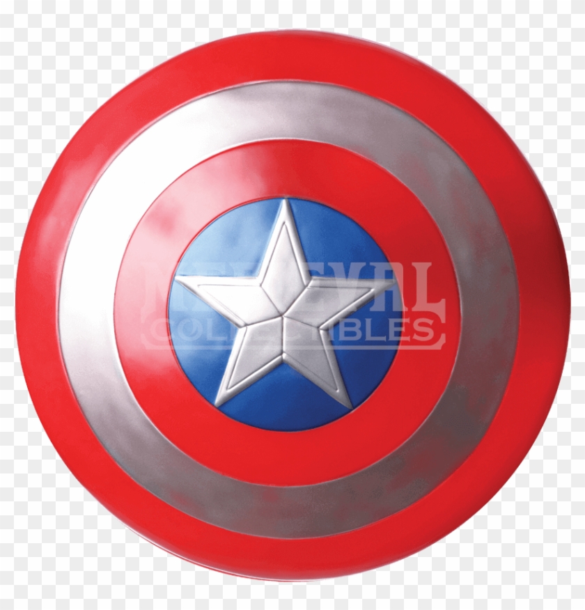 Kids Captain America Costume Shield - Captain America Shield Toy Png #998404
