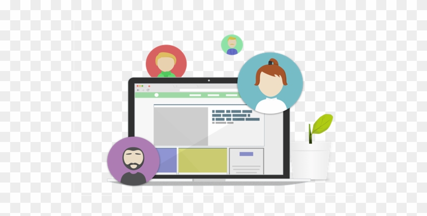 Track And Analyse Each Visitor's Behaviour - Cartoon #998415