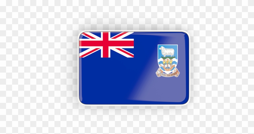 Illustration Of Flag Of Falkland Islands - Falkland Islands National Flag #998441