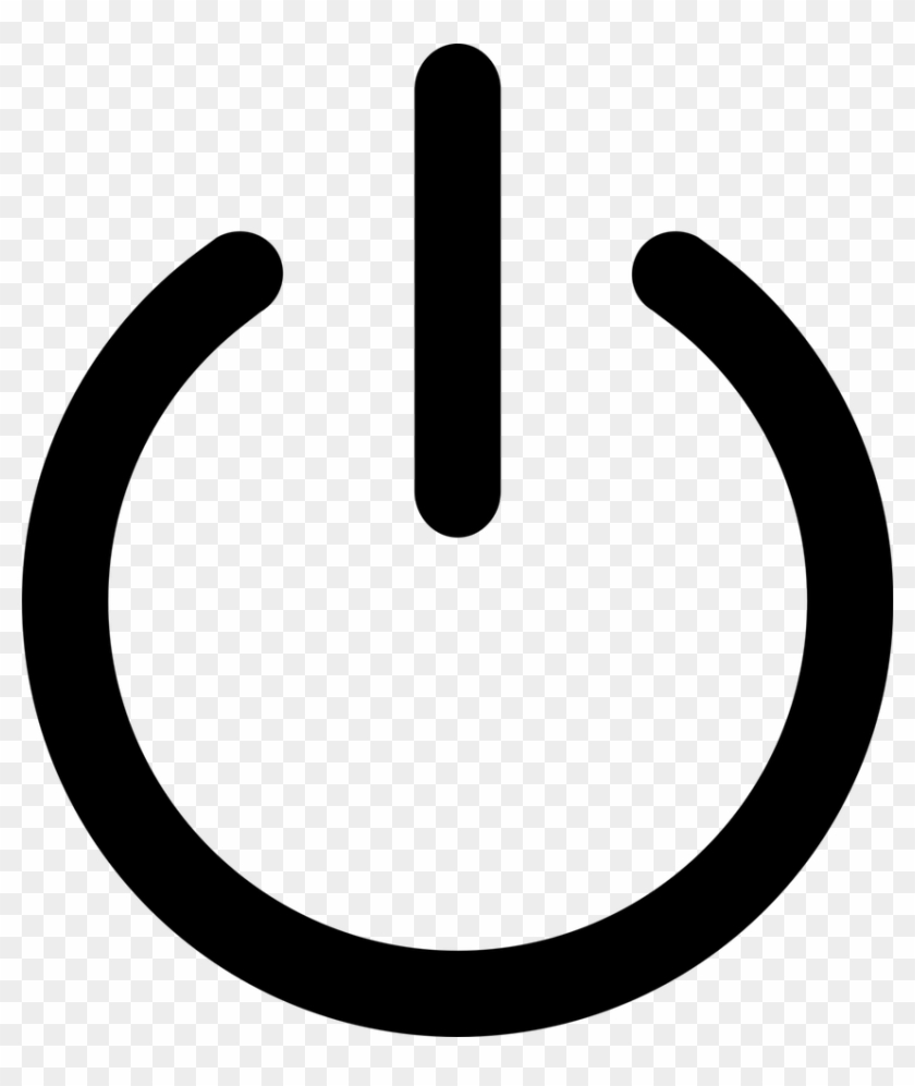 Switch On Off Symbol - Full Size PNG Clipart Images Download