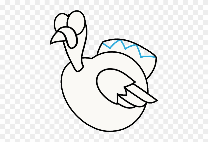 How To Draw Turkey - Turkey Drawing #998579