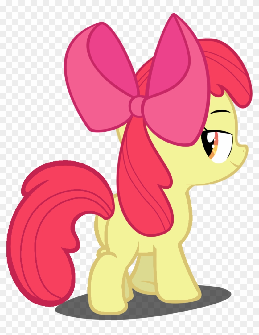 Pony Apple Bloom Red Pink Mammal Cartoon Vertebrate - Cartoon #998652