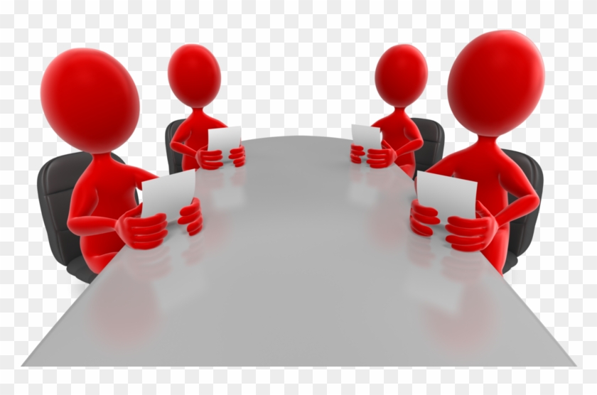 Stick Figure Clip Art Meeting