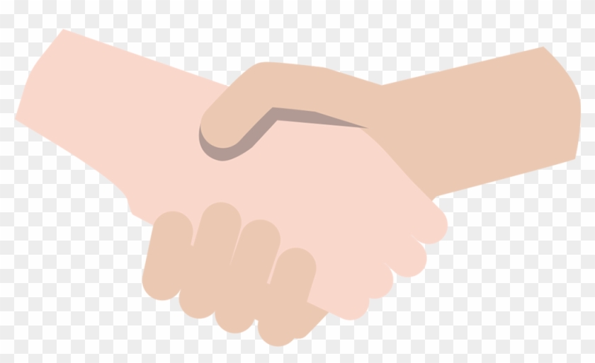 Handshake Emoji Png - Emoji Apreton De Manos, Transparent Png