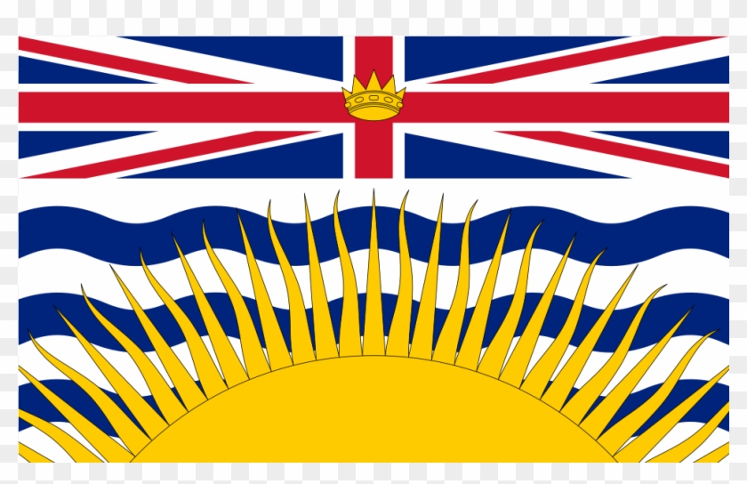 Ca Bc British Columbia Flag Icon - Flag Of British Columbia #998865