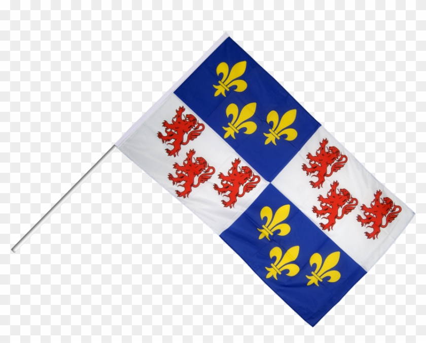 Waving Flag 2 X 3 Ft - Drapeau De Table Picardie #998926