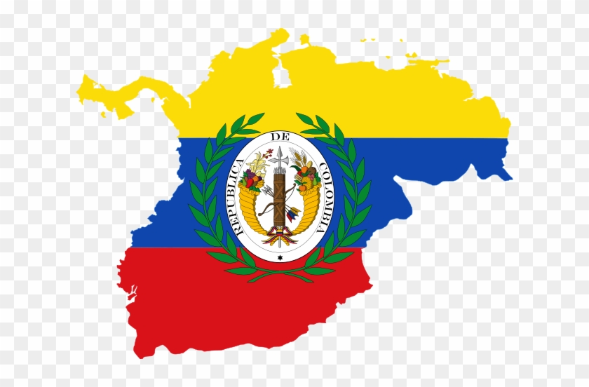 Gran Columbia Flag Maps Pinterest - Gran Colombia Flag Map #998935