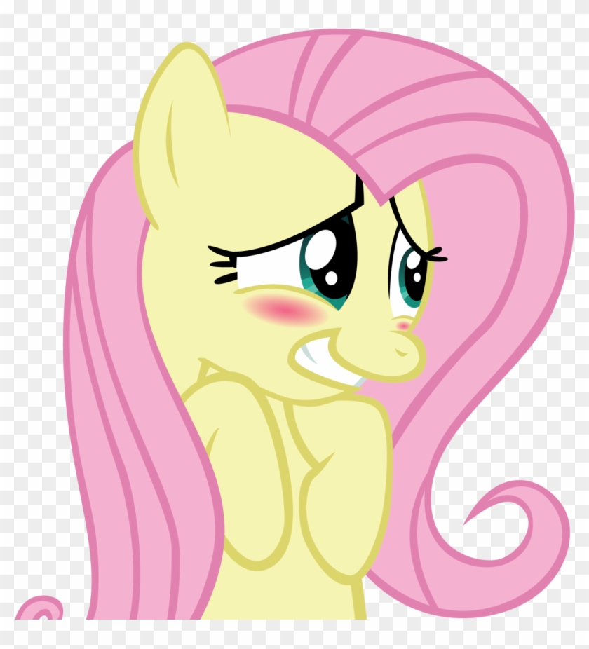 Fluttershy Blush By Cptofthefriendship - Fluttershy Blush #999007