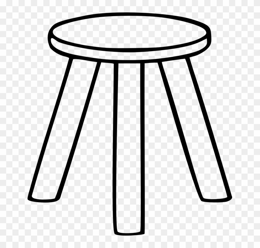 Three Legged Stool Clipart #999006