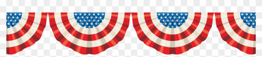 Patriotic Banner Cliparts - Clipart American Flag Banner #999067