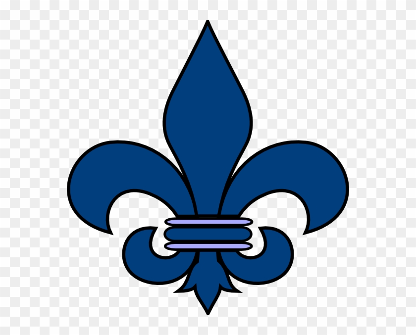 Blue Fleur De Lis Png Clip Art - St Joan Of Arc School Logo #999117
