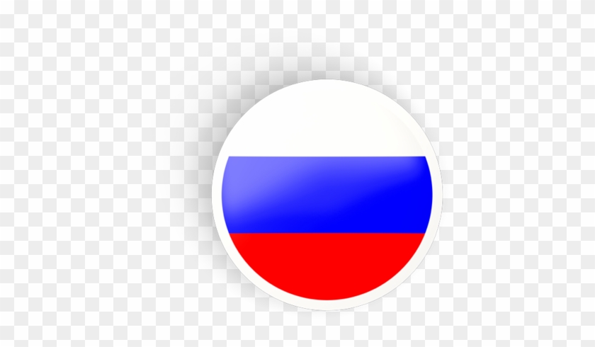 Illustration Of Flag Of Russia - Russian Flag Icon Png #999119