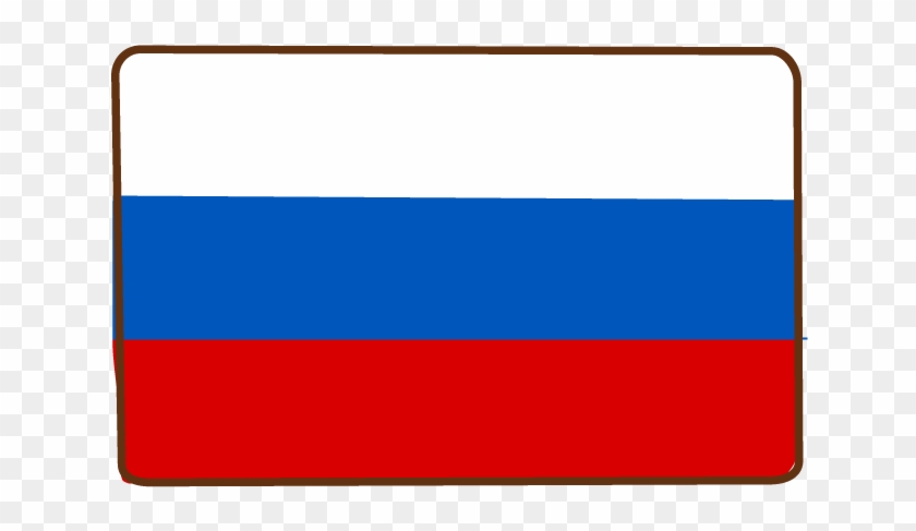 Flag Of Russia Icon - Russian Flag Cartoon #999219