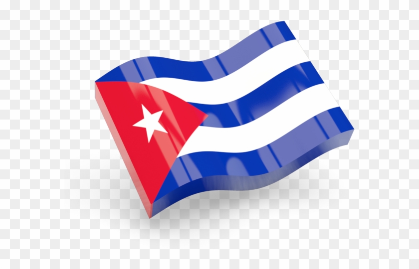 3d Graphics Flag Of Cuba - North Korea Flag Animated #999240