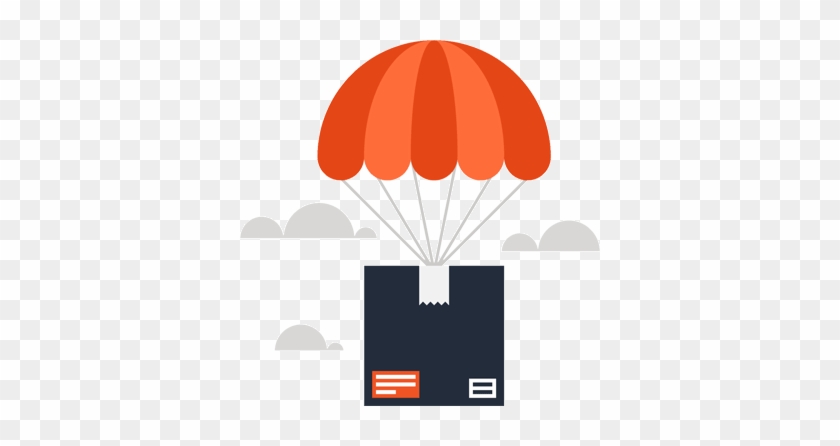 Package Design - Parachute Flat Icon #999306