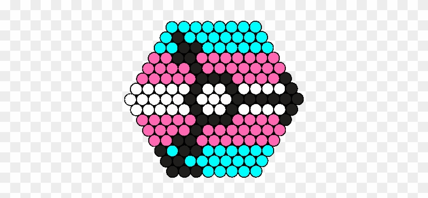 Transgender Perler Bead Pattern / Bead Sprite - Melty Beads Transgender #999429