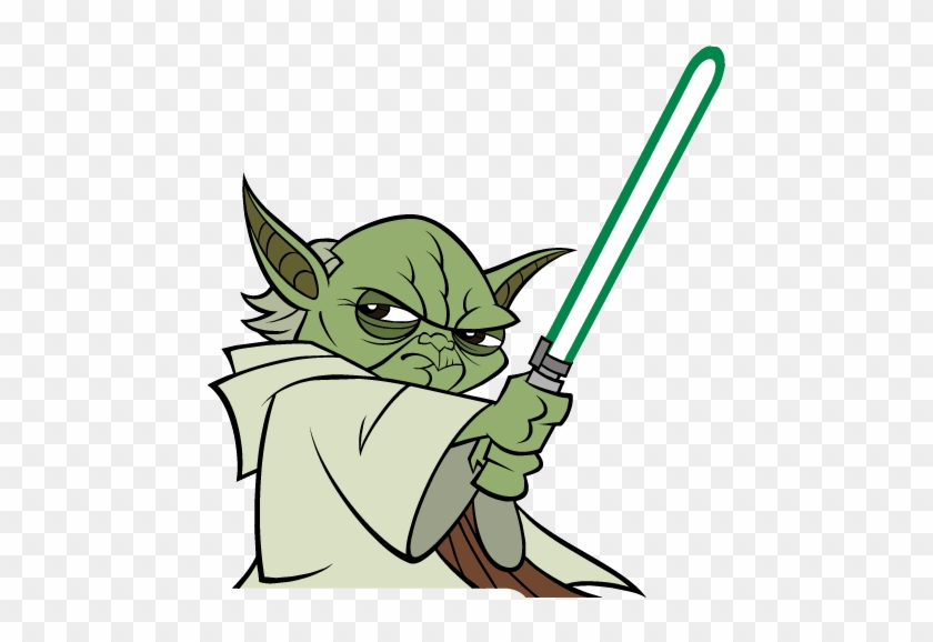 This Is Best Star Wars Clip Art - Star Wars Yoda Clipart #999445