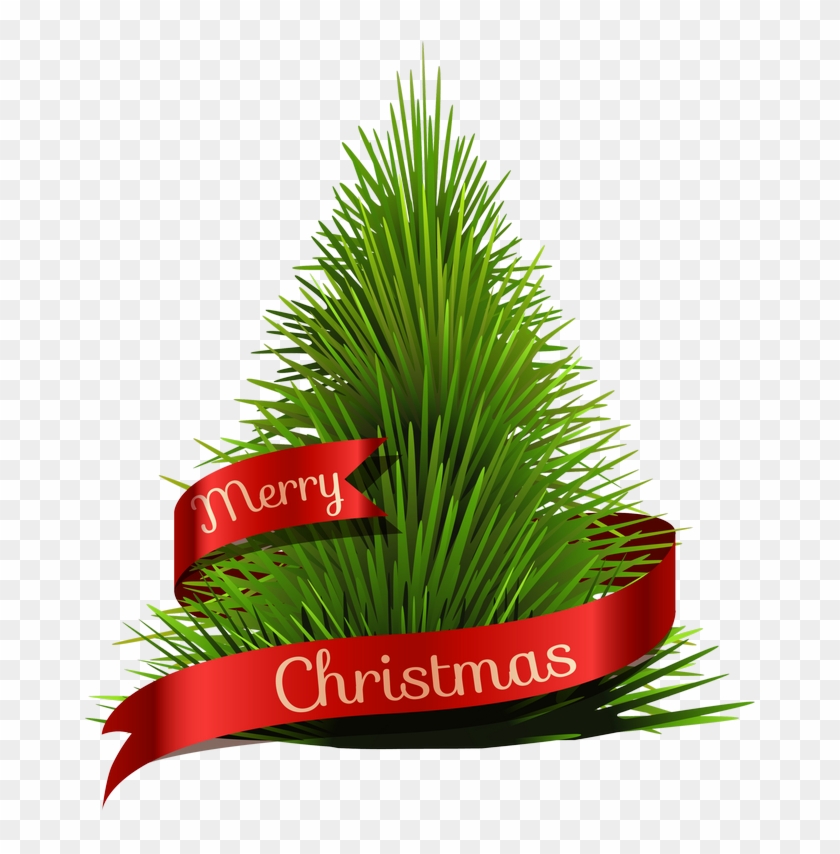 Transparent Merry Christmas Tree Png Clipart - Merry Christmas Tree Png #999552