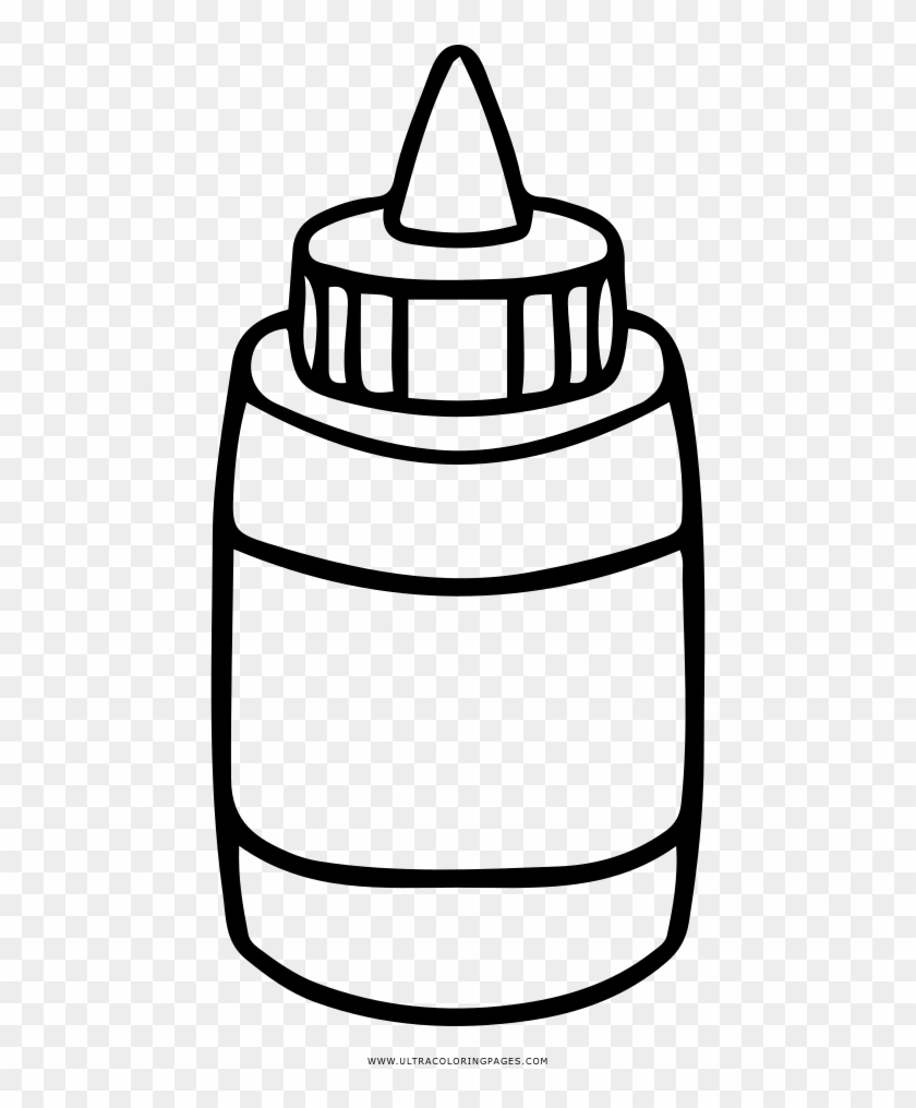 Sauce Coloring Page Ultra Coloring Pages Crown Coloring - Ketchup #999573