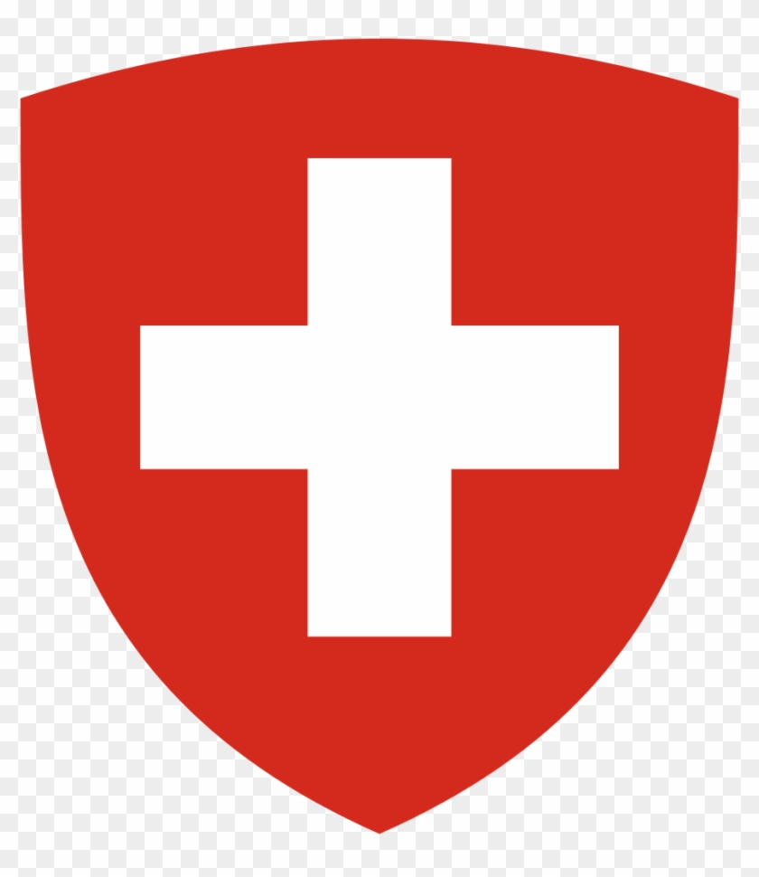 Red Cross And Help From A Known Footballer - Switzerland Coat Of Arms #999579
