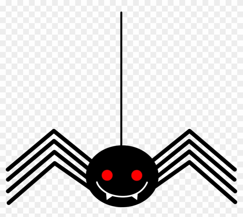 Advertisement - Advertisement - Tags - Black And White - Halloween Spider Clip Art #999634