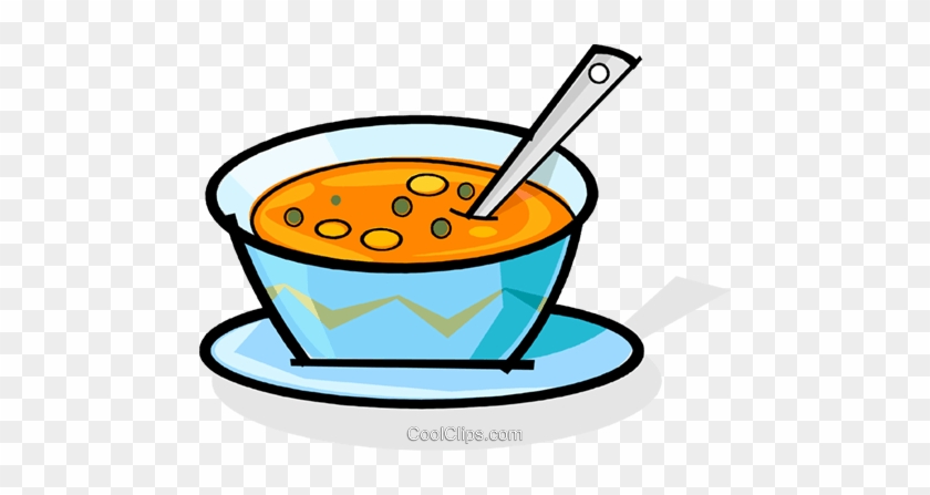 Stir, Laugh, Repeat - Bowl Of Soup Cartoon #999663