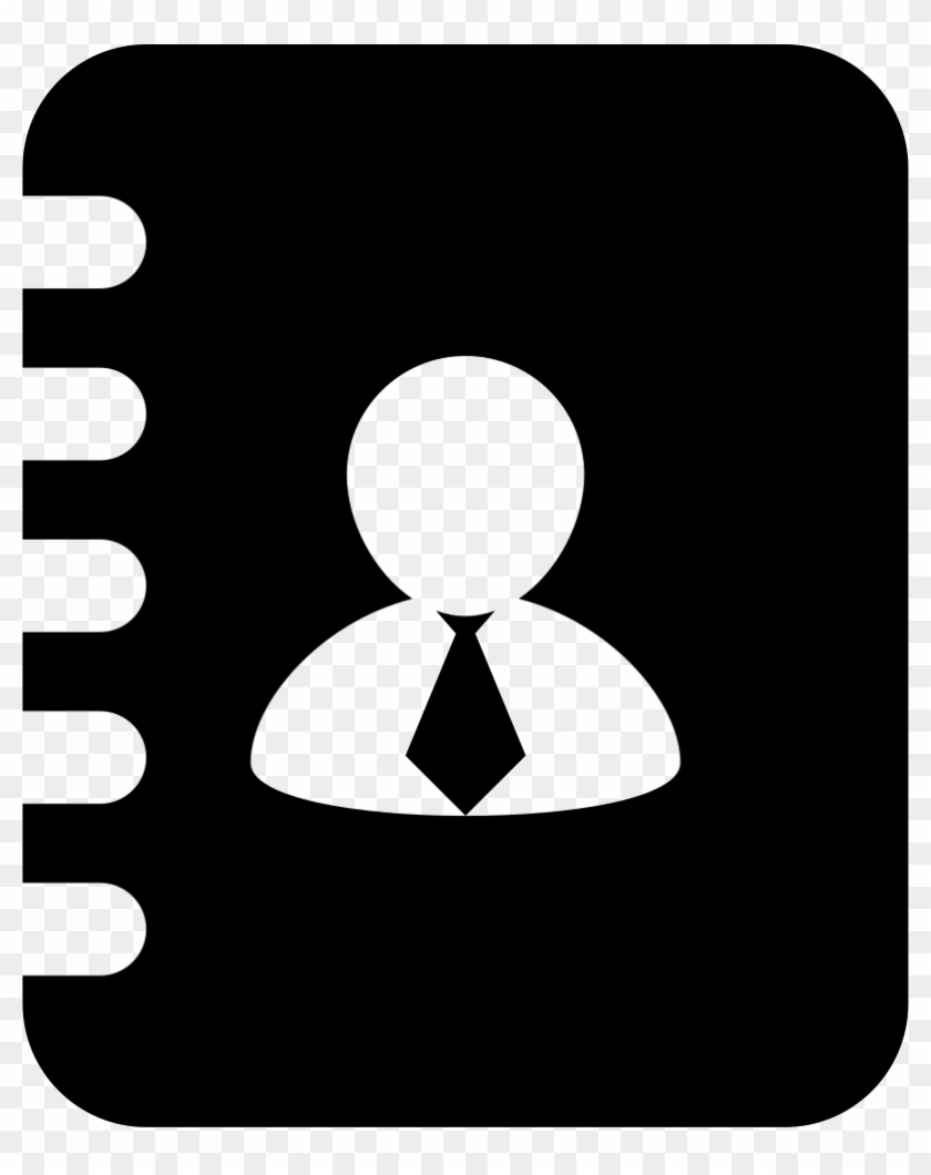 Business Contacts On Spring Address Book Comments - Addressbook Icon #999884