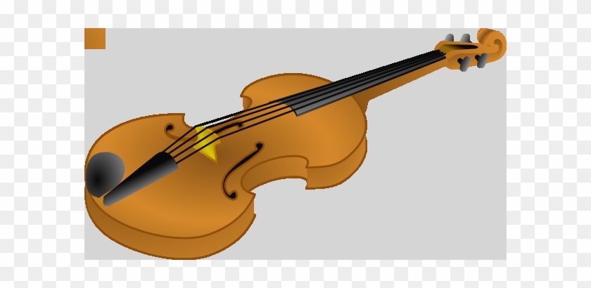Brown Violin Clip Art At Clker Animated Violin Clipart - Violin Clipart #999920