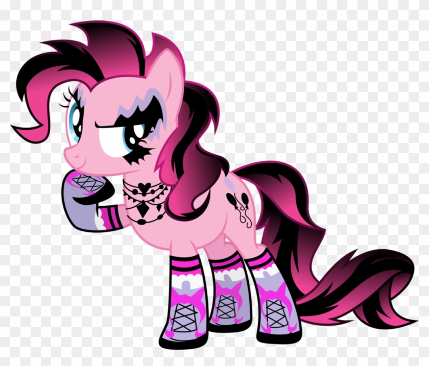 She Loves Death And Graves - My Little Pony Pinkie Pie Gothic #1000025