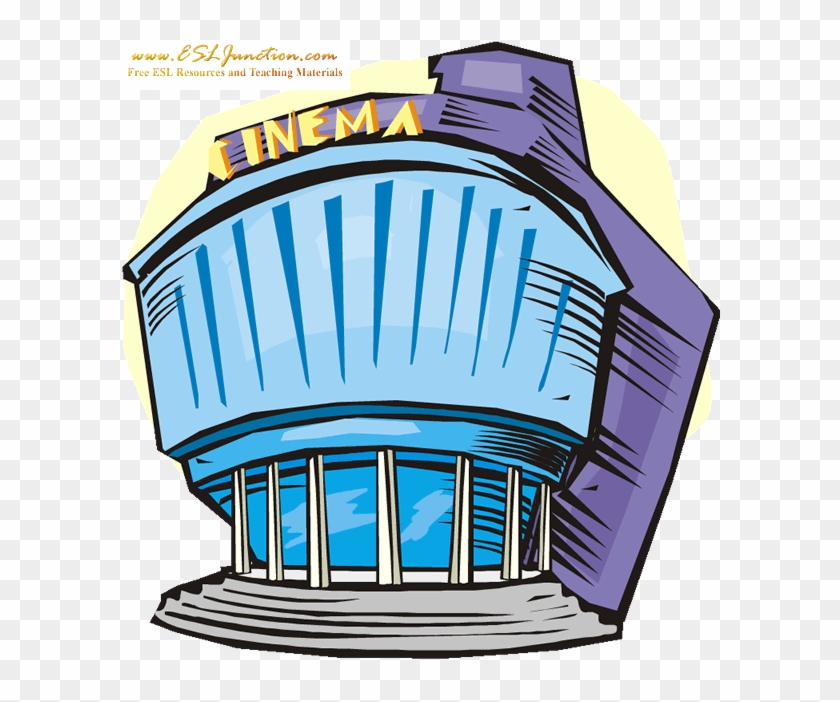 Movie Theater Building Clipart - Go To The Cinema #1000157