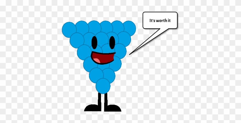 Cartoon Blue Raspberry Flavor Clip Art - Cartoon Blue Raspberry #1000190