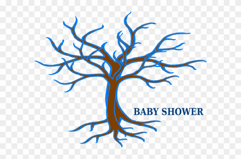 Baby Shower Guest Tree Clip Art At Clkercom Vector - Bare Tree Clip Art #1000194