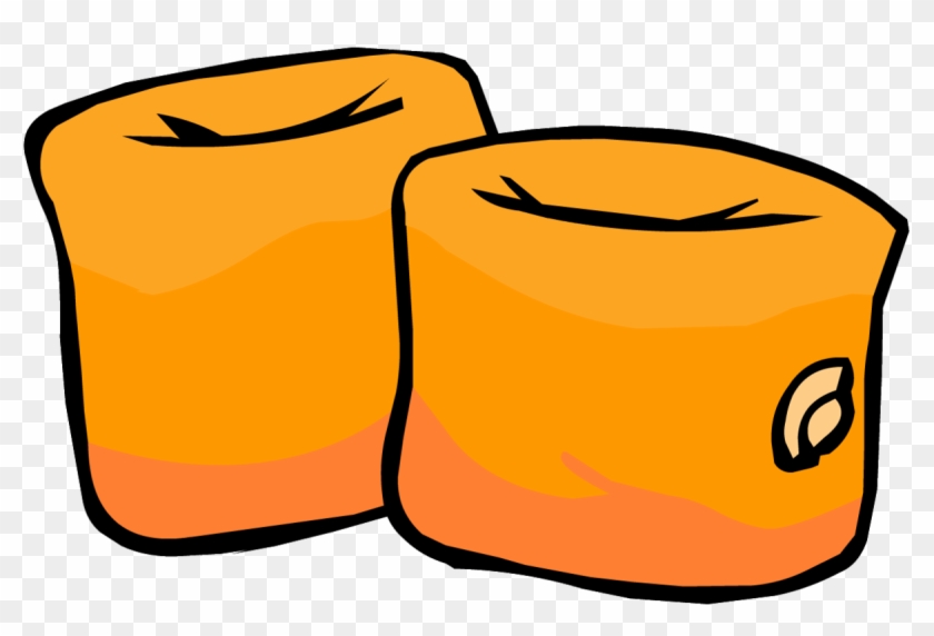 Club Penguin Inflatable Armbands Computer Icons Swimming - Swimming Armbands Clip Art #1000237