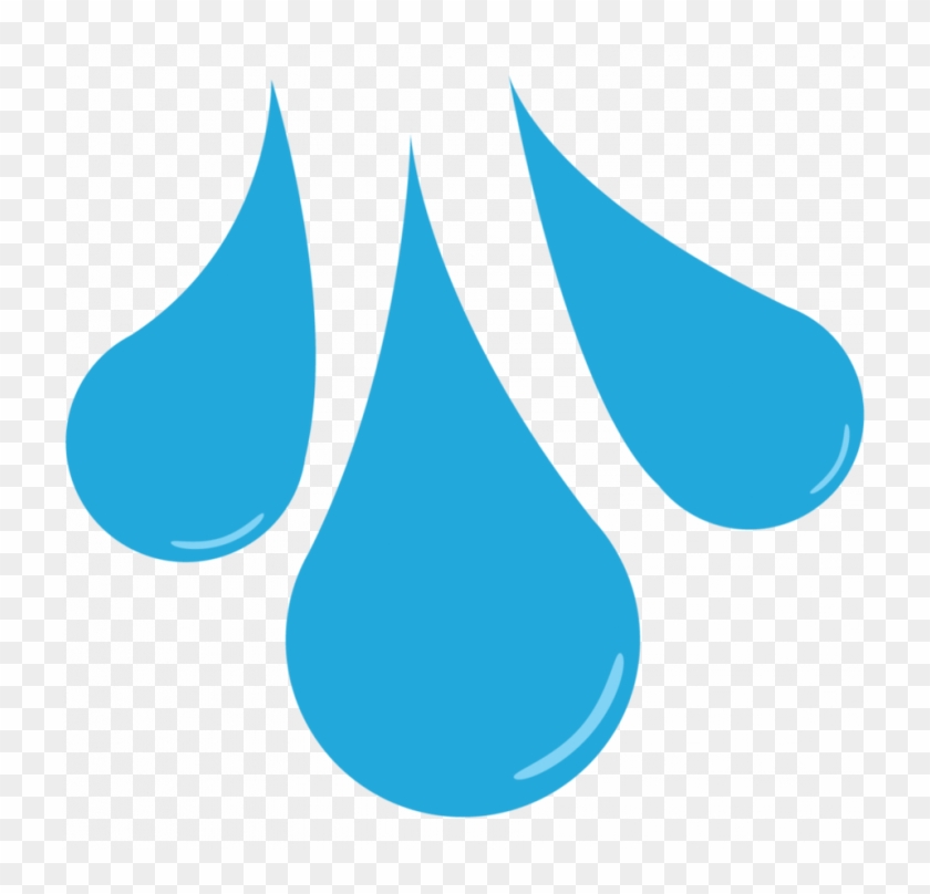 Raindrop Template Printable Clip Art Library Responsive - Rain Drops Clipart Transparent #1000278