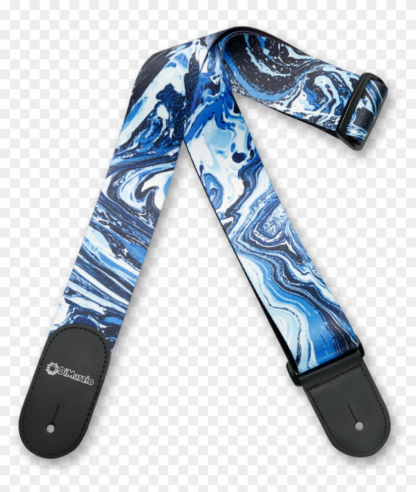 Dimarzio/steve Vai Standard Guitar Strap Blue Universe - Dimarzio/steve Vai Standard Guitar Strap Blue Universe #1000300